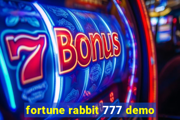 fortune rabbit 777 demo